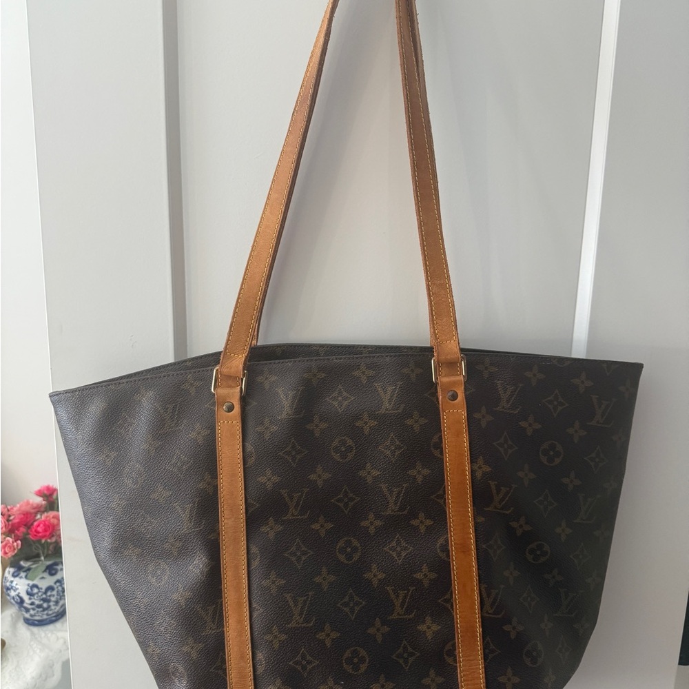 Louis Vuitton Dark Brown Monogram Tote